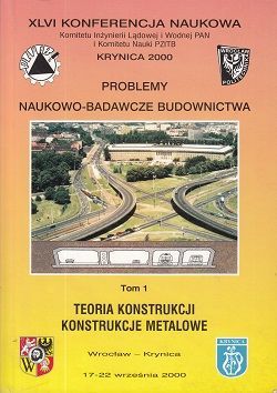 PROBLEMY NAUKOWO BADAWCZE BUDOWNICTWA 2000 /ROCZNIK